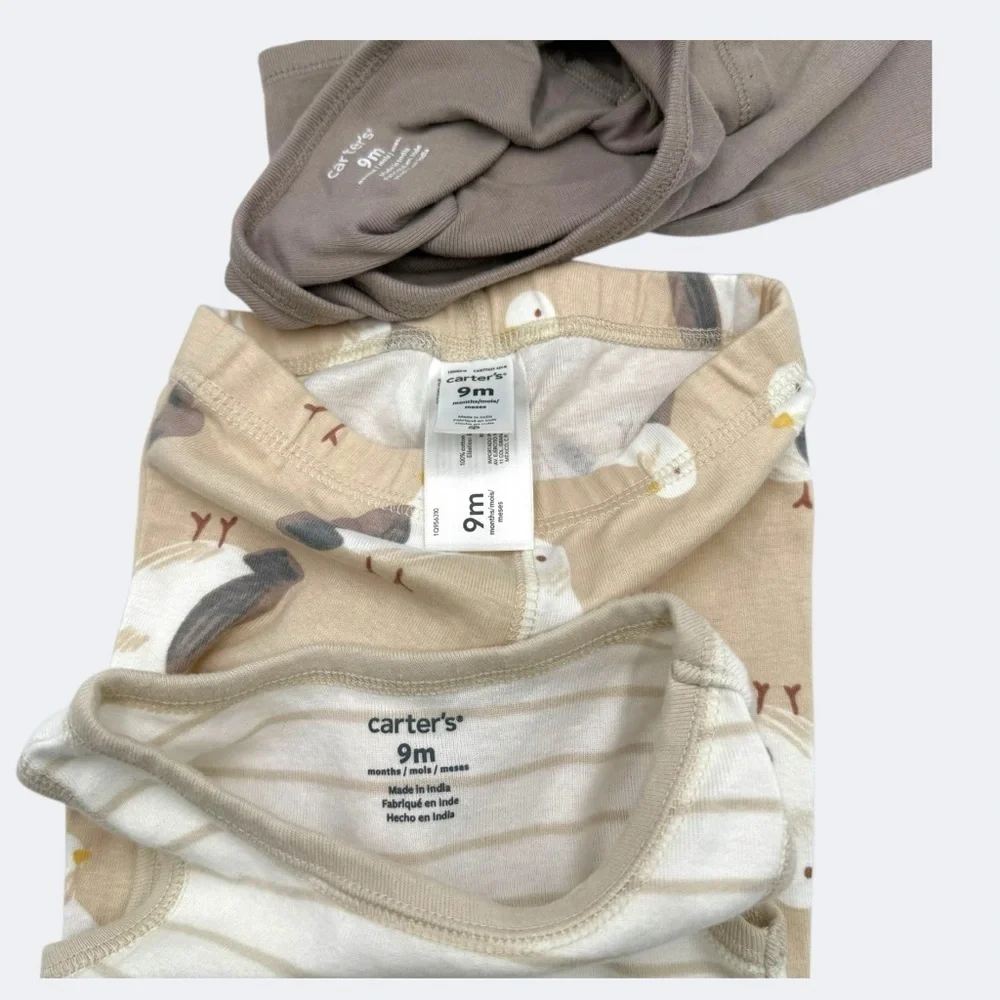 Baby Carter's 3-Piece Bird Little Character Set Neutral Unisex 9 Months